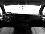 2012 Chevrolet Express 3500 Passenger Dashboard, center console, gear shifter view photo